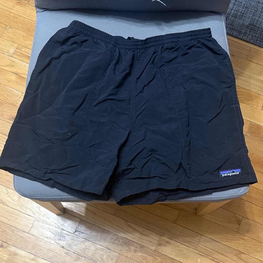 Patagonia Classic Black Athletic Shorts